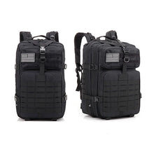 Large Capacity 3P Tactical Backpack Off-road Hiking Camping Riding Rucksack Waterproof Oxford Cloth Molle System Hunting Bags