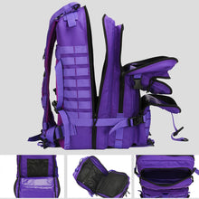 Large Capacity 3P Tactical Backpack Off-road Hiking Camping Riding Rucksack Waterproof Oxford Cloth Molle System Hunting Bags