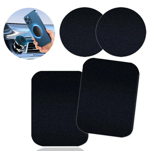 Magnetic Cell Phone Holder with Adhesive Metal Mounting Plate for Navigation Dashboard Car Phone Holder Sticker